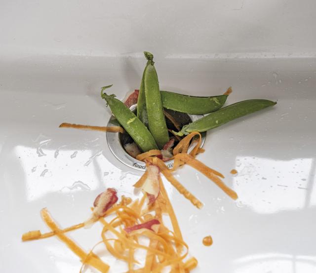 Affaldssortering med køkkenkværn