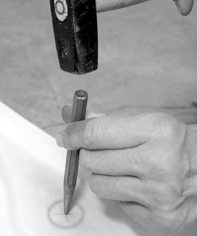 Udslåning af forboringer