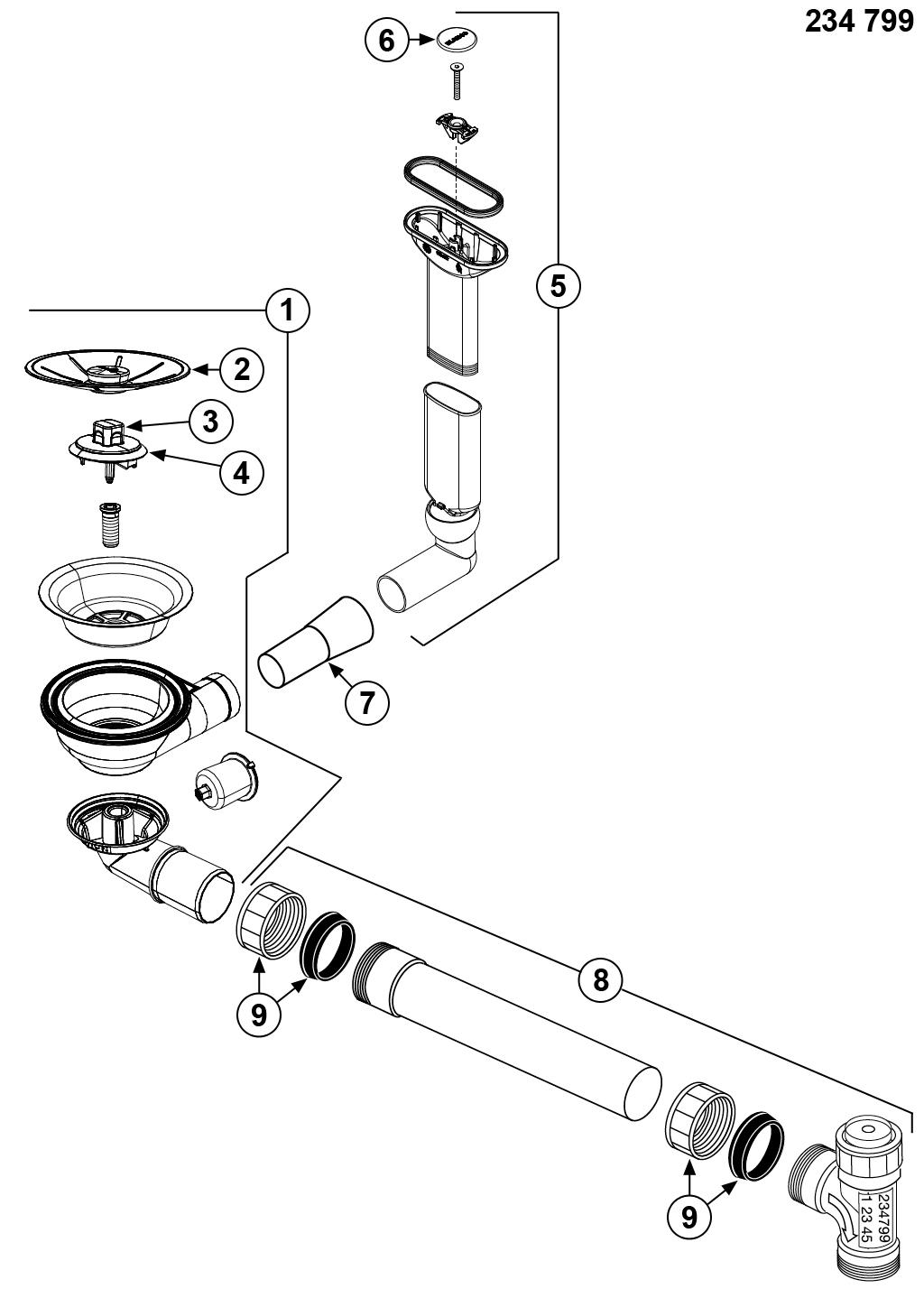 BLANCO Afløb InFino AXIA III XL6S 1x3,5'' UXI