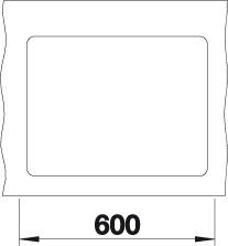 BLANCO SUBLINE 340/160-F UXI