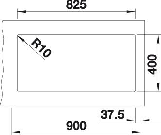 BLANCO SUBLINE 480/320-U UXI