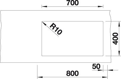 BLANCO SUBLINE 700-U level UXI