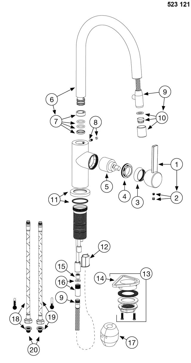 BLANCO CANDOR-S rustfrit stål
