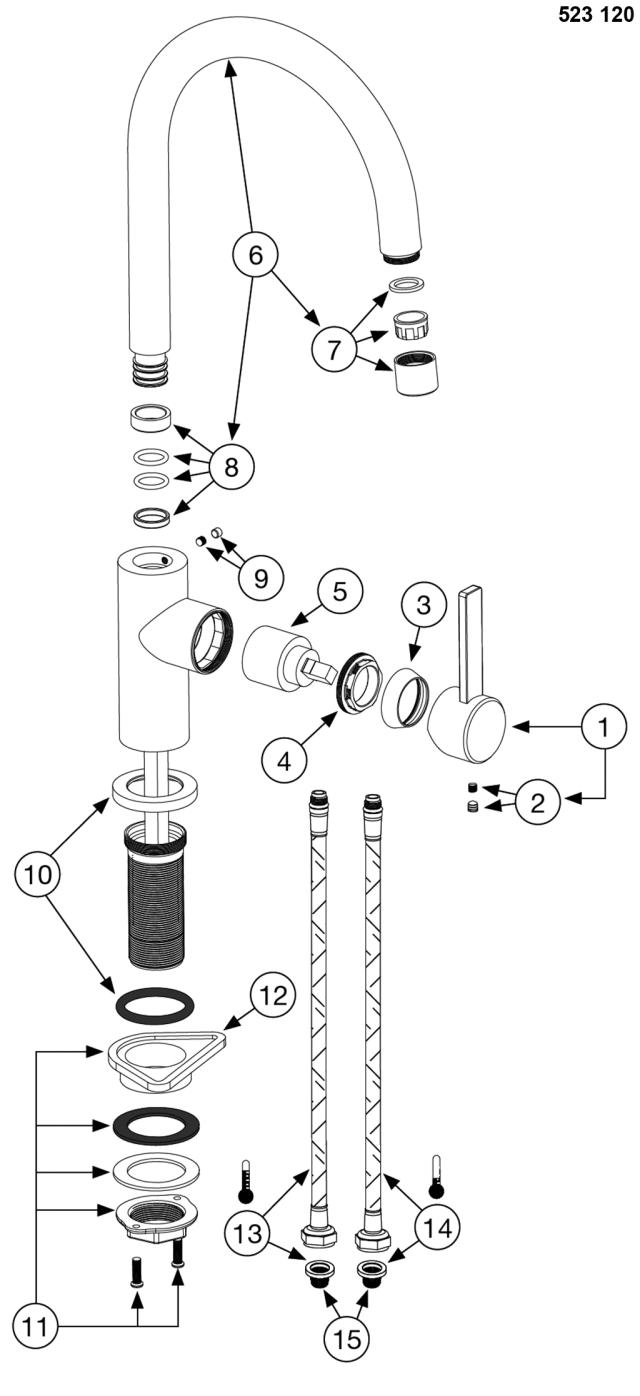 BLANCO CANDOR rustfrit stål
