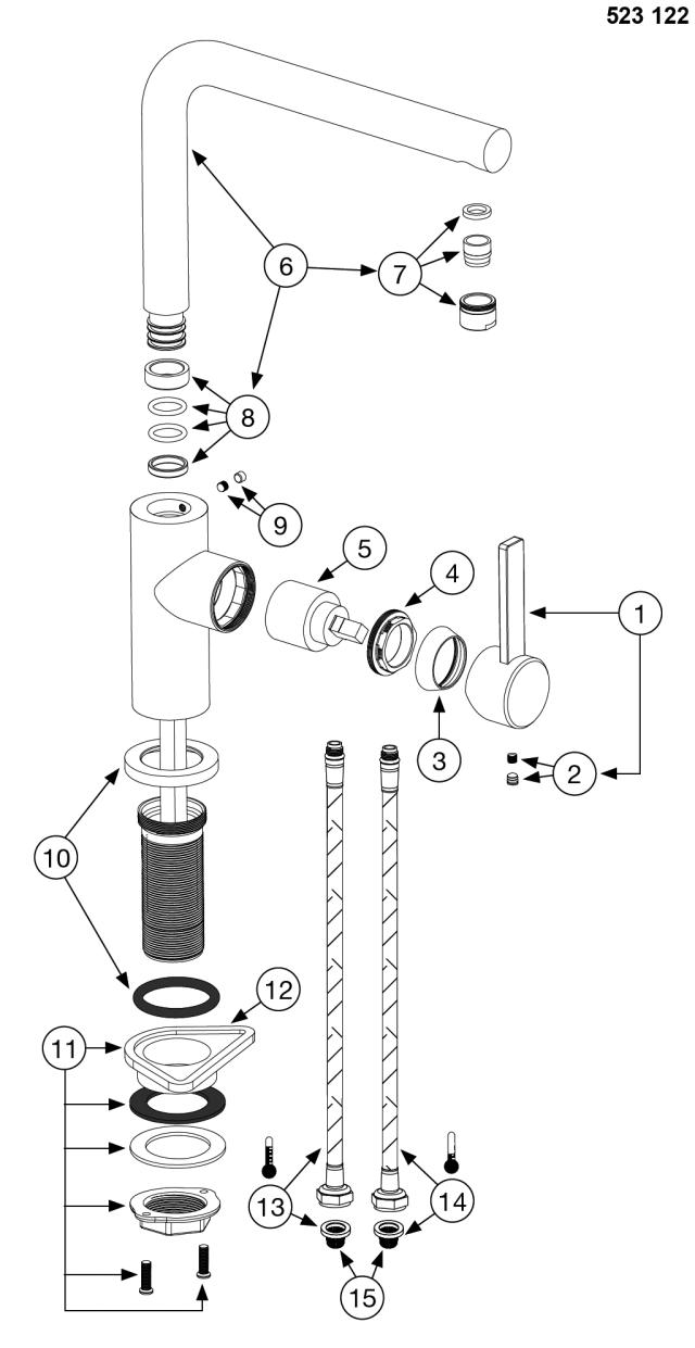 BLANCO LANORA rustfrit stål