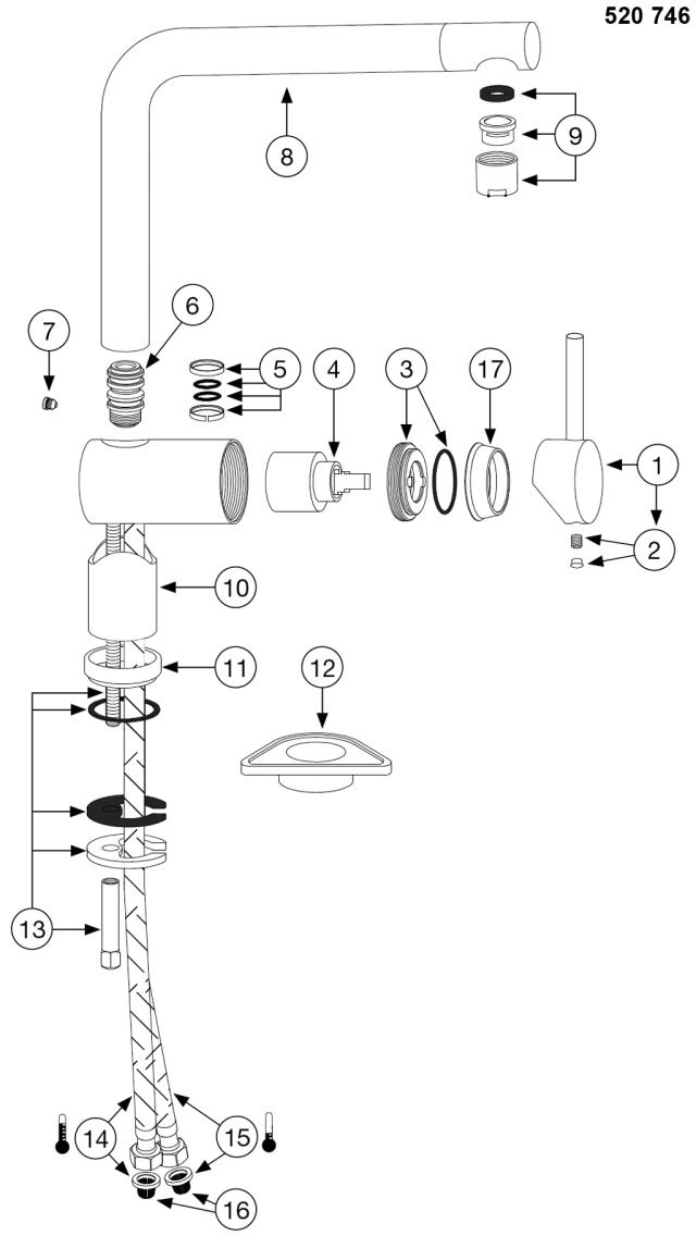 BLANCO LINUS Silgranit®-look