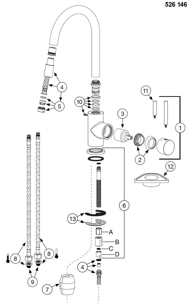 BLANCO MIDA-S Silgranit®-kombilook