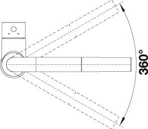BLANCO MILA-S Metaloverflader