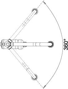 BLANCO TRADON Metaloverflader