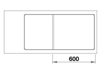 BLANCO AXIA III XL 6 S-F MXI