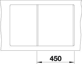 BLANCO METRA 45 S-F MX