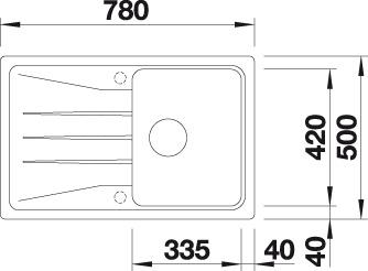 BLANCO SONA 45 S UX