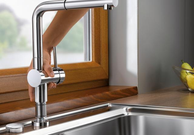 BLANCO LINUS-S-F metaloverflader