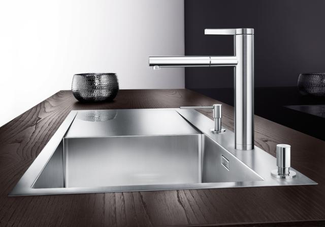 BLANCO LINEE-S Metaloverflader